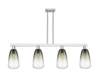 Arcadia Four Light Island Pendant in Brushed Satin Nickel (405|716-4I-SN-G480-6SL)
