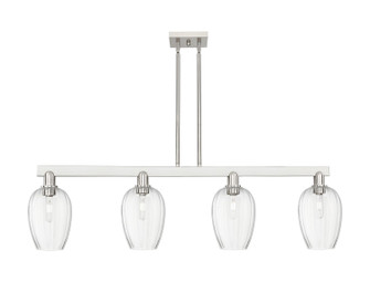 Arcadia Four Light Island Pendant in Brushed Satin Nickel (405|716-4I-SN-G457-6CL)
