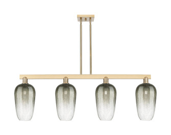 Arcadia Four Light Island Pendant in Champagne Bronze (405|716-4I-CB-G484-7SL)