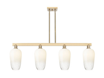 Arcadia Four Light Island Pendant in Champagne Bronze (405|716-4I-CB-G484-7OP)