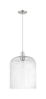 Arcadia One Light Pendant in Brushed Satin Nickel (405|716-1P-SN-G559-12CL)