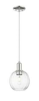 Arcadia One Light Pendant in Polished Nickel (405|716-1P-PN-G458-7CL) Arcadia One Light Pendant in Polished Nickel (405|716-1P-PN-G458-7CL)