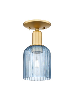 Arcadia One Light Semi-Flush Mount in Satin Gold (405|716-1C-SG-G559-5BL)