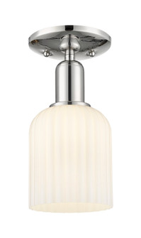Arcadia One Light Semi-Flush Mount in Polished Nickel (405|716-1C-PN-G559-5GWH)
