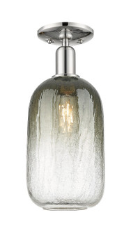 Arcadia One Light Semi-Flush Mount in Polished Nickel (405|716-1C-PN-G482-7SL)
