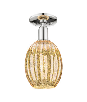 Arcadia One Light Semi-Flush Mount in Polished Nickel (405|716-1C-PN-G459-6ME)