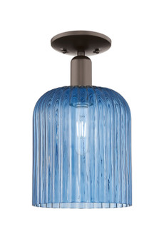 Arcadia One Light Semi-Flush Mount in Oil Rubbed Bronze (405|716-1C-OB-G559-8BL)