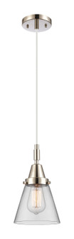 Caden One Light Pendant in Polished Nickel (405|447-1P-PN-G62)