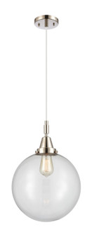 Caden One Light Pendant in Polished Nickel (405|447-1P-PN-G202-12)