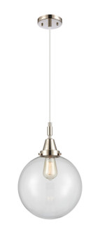 Caden One Light Pendant in Polished Nickel (405|447-1P-PN-G202-10)