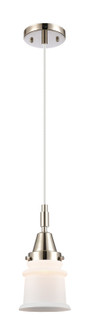 Caden One Light Pendant in Polished Nickel (405|447-1P-PN-G181S)