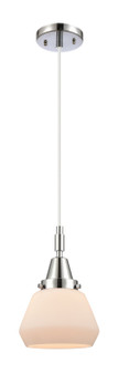 Caden One Light Pendant in Polished Chrome (405|447-1P-PC-G171)