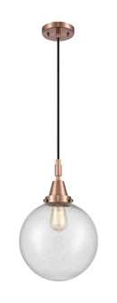 Caden One Light Pendant in Antique Copper (405|447-1P-AC-G204-10)