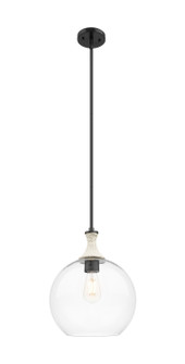 Ballston One Light Pendant in Matte Black (405|415-1SR-BK-G122-12)