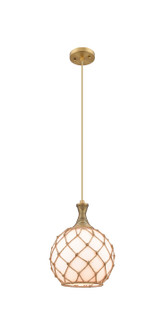 Ballston One Light Pendant in Brushed Brass (405|415-1P-BB-G121-10RB)