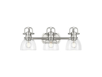 Duncan Three Light Vanity in Pewter (62|3602-BA3 PW-CLR)