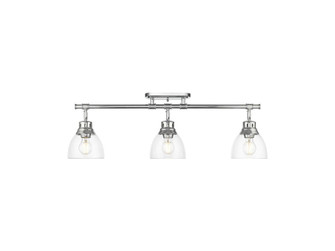 Duncan Three Light Semi-Flush Mount in Chrome (62|3602-3SF CH-CLR)