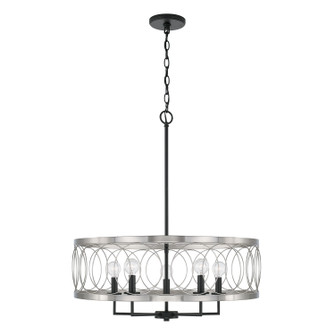 Madeline Four Light Pendant in Black Tie (65|AA1003BT)