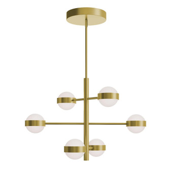 Verona LED Pendant in Light Antique Brass (162|VRNP3X6LAJUDLB)