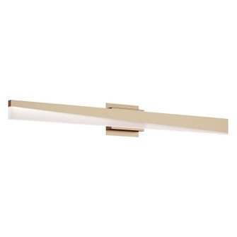 Slant LED Vanity in Light Antique Brass (162|SLNV3603LAJUDLB)