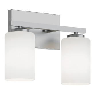 Leo Two Light Vanity in Satin Nickel (162|LEOV1309MBSN)