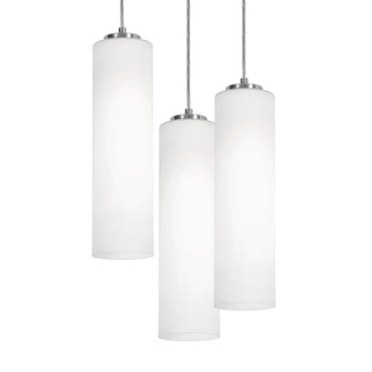 Leo Three Light Pendant in Satin Nickel (162|LEOP0412MBSNRND3)