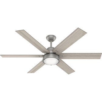 Hollister 60''Ceiling Fan in Matte Silver (47|51178)