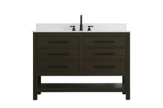 Karson Bathroom Vanity in Mocha Brown (173|VF60548MMB-BS)