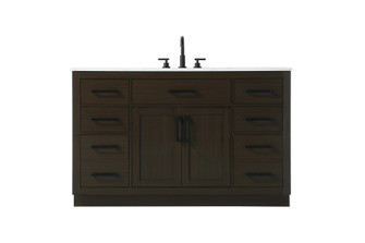 Alden Bathroom Vanity in Mocha Brown (173|VF29754MMB)