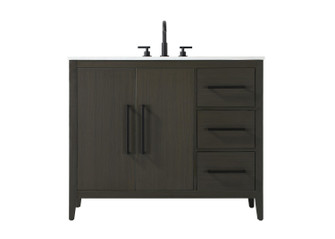 Millie Bathroom Vanity in Mocha Brown (173|VF29342MMB)