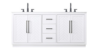 Chase Bathroom Vanity in White (173|VF29072DWH)