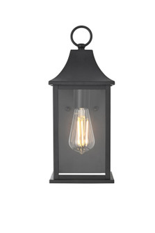 Shepard One Light Outdoor Wall Sconce in Black (173|OD503W15BK)