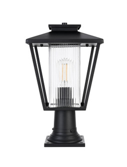 Gaul One Light Outdoor Post Mount in Black (173|OD306P17BK)