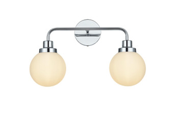 Hanson Two Light Wall Sconce in Chrome (173|LD7032W19C)