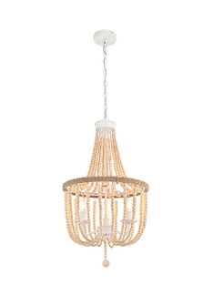 Jolie Three Light Pendant in Beige (173|LD306D16BG)