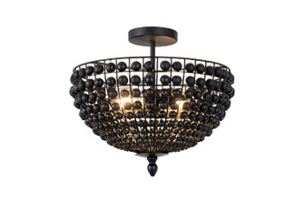 Burkley Two Light Flush Mount in Matte Black (387|ISF1185A02BK16)