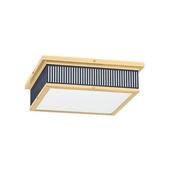 Ashdown LED Flush Mount in Aged Brass/Distressed Bronze (70|MDS1900-AGB/DBL)