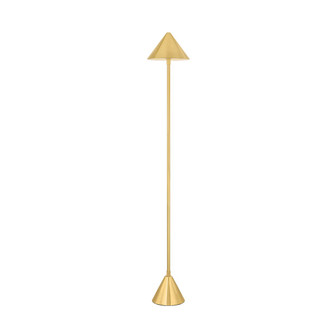 Salma LED Floor Lamp in Aged Brass (70|L7149-AGB)