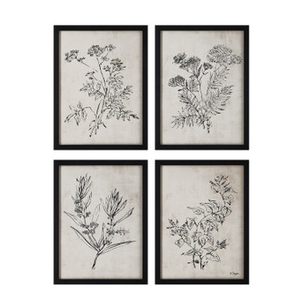 Basset Canvas Art in PAINTED BLACK (443|PA0041)