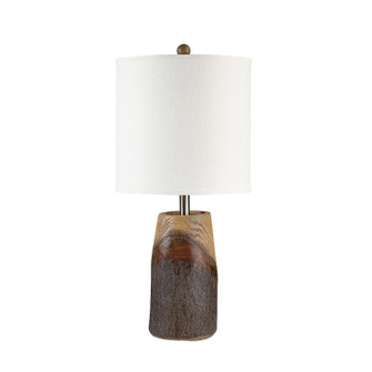Vinca One Light Table Lamp in Brown (443|LPT1359)