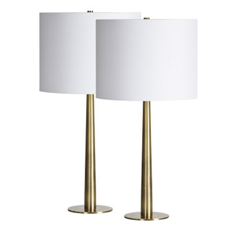 Sarai LED Table Lamp- Set in Antique Brass (443|LPT1253-SET2)