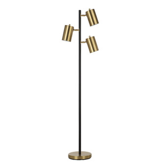 Mosaic Three Light Floor Lamp in Matte Black (443|LPF3171)