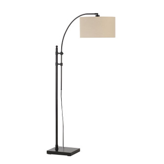 Crystal One Light Floor Lamp in Matte Black (443|LPF3166)