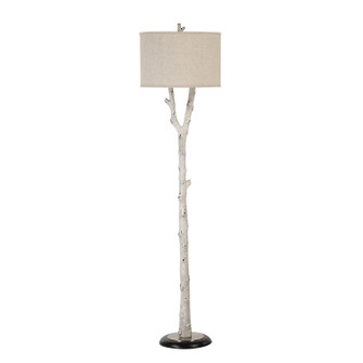 Criterion One Light Floor Lamp in White Wash (443|LPF3165)