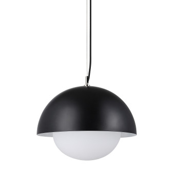 Antonio LED Ceiling Fixture in Matte Black/Etched White (443|LPC4486)