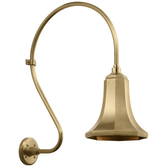 Academy Barn Light LED Barn Light in Hand-Rubbed Antique Brass (268|TOB 2805HAB/S9-HAB)
