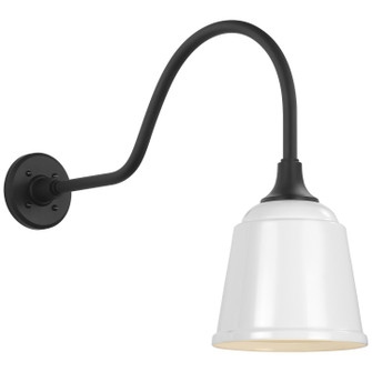 Academy Barn Light LED Barn Light in Matte Black (268|TOB 2802MBK/S5-WHT)