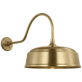 Academy Barn Light LED Barn Light in Hand-Rubbed Antique Brass (268|TOB 2802HAB/S7-HAB)