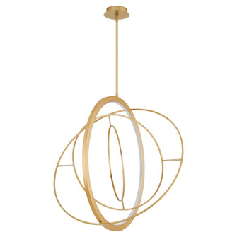 Gallilei LED Pendant in Aged Brass (440|3-658-40)