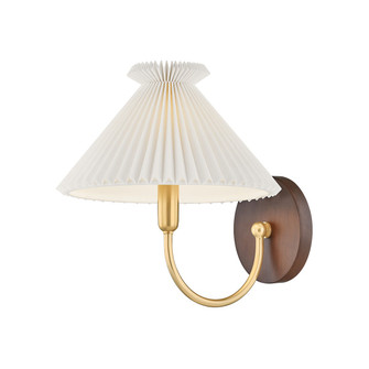 Acacia One Light Wall Sconce in Aged Brass (428|H1079101-AGB)